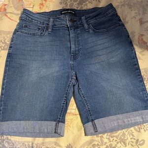 DKNY Classic Blue Denim Shorts